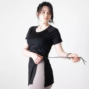 Длинная футболка RYMD Yoga Cover-Up Black M