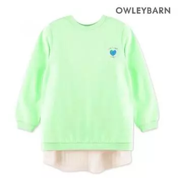 Длинная толстовка Olivan Forever цвета мяты Mint/120