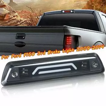 Для 2009 2010 2011 2012 2013 2014 Ford F150 дымчатая линза светодиодная 3-я третья стоп-стоп хвостовая грузовая фара резервная сигнальная лампа