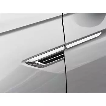 Для 2016 2017 2018 Vw Tiguan Mk2 эмблема на боковое крыло двери, наклейка, отделка серебряный