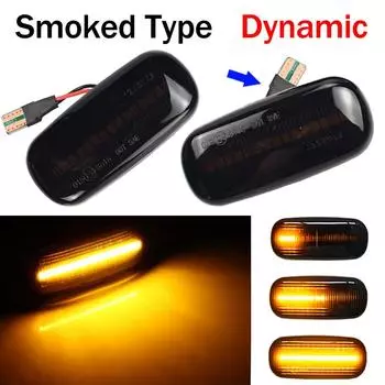 Для A3 S3 8P A4 S4 RS4 B6 B7 A6 S6 RS6 C6 05-08 динамический указатель поворота, светодиодный боковой габаритный индикатор на крыле, последовательный индикатор