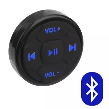 Для Android IOS Беспроводная связь Bluetooth Универсальная кнопка громкости мультимедиа Кнопка дистанционного управления 5 клавиш Автомобильный руль
