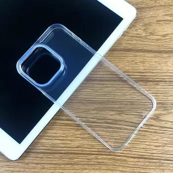 Для Apple iPhone 14 iPhone14 Pro Max Plus Тонкий кристально чистый прозрачный мягкий чехол из ТПУ на заднюю панель Защитная крышка для камеры For iPhone 14 чистый