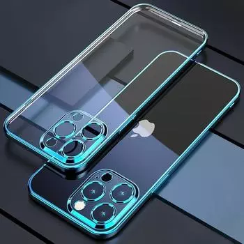 Для Apple iPhone 16 Pro Max чехол для телефона с гальваническим покрытием для iPhone 16Plus 16Pro Lens All-inclusive Silicone Soft Shell Cover For iPhone 16 Pro золотой