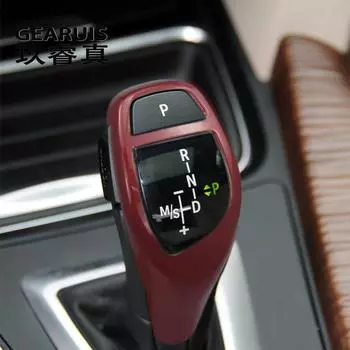 Для BMW 1 2 3 4 серии gt F30 F34 F35 F20 F21 F22 F23 F32 F33 F36 автомобильная ручка переключения передач крышка ручного тормоза внутренняя защитная A Model Red