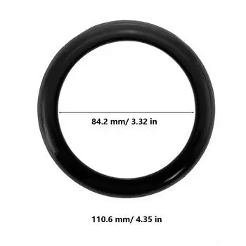 Для BMW 1 серии F20/F21 2011-2019 автомобиль задний значок кольцо логотип рамка крышка декоративная отделка карбоновое волокно / матовый / глянцевый черный матовый черный