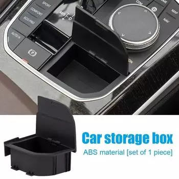 Для BMW 2 3 4 серии X3 X4 X5 X6 X7 F40 G20 G26 G01 G02 G05 G06 G07 I4 модификация автомобильной консоли коробка для хранения рычага переключения передач LHD