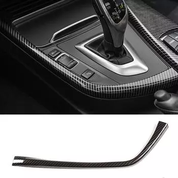 Для BMW 3 4 серии 3GT F30 F31 F32 F34 F36 320Li автомобильные аксессуары L-образная автомобильная панель управления переключением передач декоративная полоса серебряный