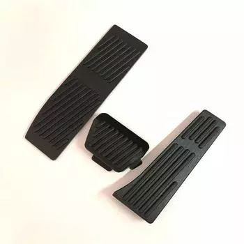 Для BMW 3 5 серии E30 E32 E34 E36 E38 E39 E46 E87 E90 E91 X5 X3 Z3 подставка для ног, накладки на педаль тормоза и газа, чехлы для автомобиля No Drill AT 2pcs
