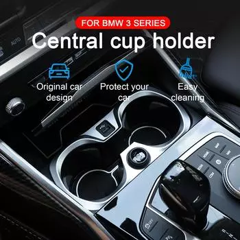 Для BMW 3 серии G20 G28-держатель автомобиля, накладка на панель, ABS G20, декоративная наклейка на раму, салон автомобиля чёрный