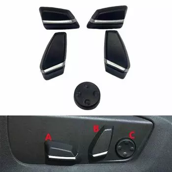 Для BMW 5 6 7 серии X5 F15 X6 F16 F18 520 525 528 электрическая кнопка регулировки сиденья мощность поясничная поддержка переключатель подголовника 1 PCS A Left