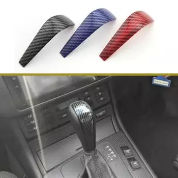 Для BMW E39 E46 E53 E60 E61 E63 E64 E83 E81 E82 E87 E90 E91 E92 ABS Автомобильная декоративная нашивка для гандбола carbon fibre black