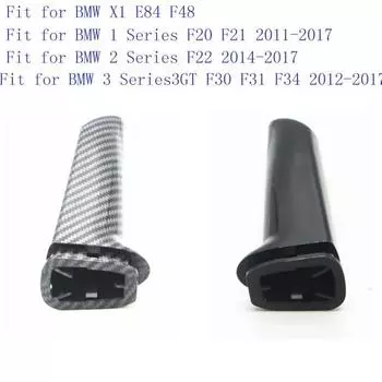 Для BMW E46 E90 E92 E60 E39 F30 F34 F10 F20 2005-автомобильный чехол ручного тормоза карбоновый стиль рукав стояночного тормоза чёрный