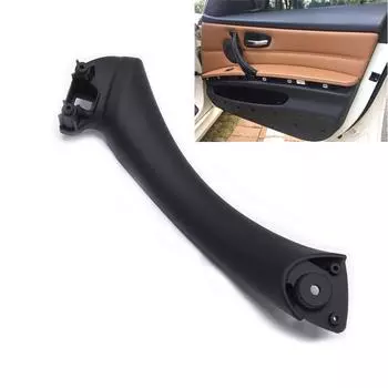 Для BMW E90 3-й серии Седан Правая Внутренняя Ручка Дверной Панели Накладка / Черный 5141 7230 850