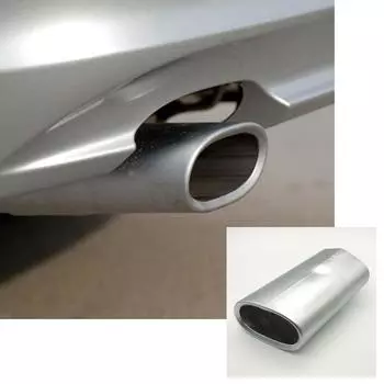 Для BMW E90 E91 E92 E93 318i 318d 320i автомобильный глушитель наконечник трубы хвостовая накладка автомобильные аксессуары из нержавеющей стали