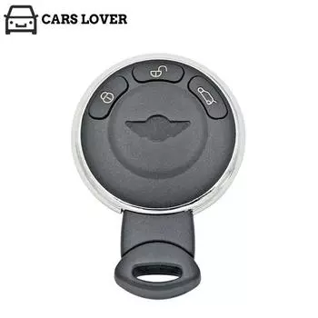 Для BMW Mini Cooper 3 кнопки CAS Smart Remote брелок чехол + лезвие ключа