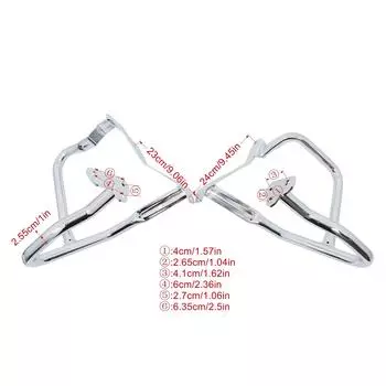 Для BMW R1200RT R 1200 RT R 1200 RT 2014-2020 хромированная защита двигателя бампер для шоссейных условий каркас безопасности дуги защиты топливного бака