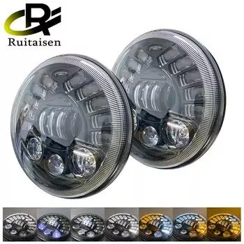 Для BMW R NINE T 7-дюймовый светодиодный проектор фар RNINET R9T 9T R1200 2014-2022 Адаптивная лампа головного света Аксессуары для мотоциклов 1 piece
