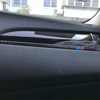 Для BMW X3 F25 X4 F26 2011-2017 приборная панель автомобиля декоративная полоса углеродное волокно B