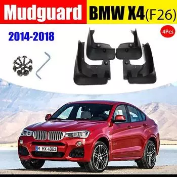 Для BMW X4X X4M X4 F26 Брызговики, крылья, брызговик, брызговики, автомобильные аксессуары, авто стиль, передняя и задняя часть X4X