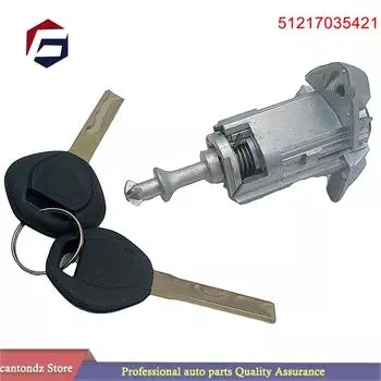 Для BMW X5 E53 2000 2001 2002 2003 2004 2005 2006 51217035421 Цилиндр замка левой двери со стороны водителя в сборе-с 2 ключами