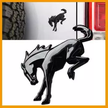 Для Bronco 2/4 двери 2022 2023 Bronco Sport Horse значок эмблема виниловая задняя эмблема накладные наклейки наклейки 1pcs