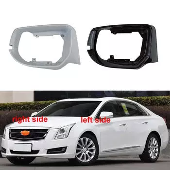 Для Cadillac XTS 2013 2014 2015 2016 2017 2018 автомобильные аксессуары боковое зеркало заднего вида держатель рамки стекло объемное 1pcs white left