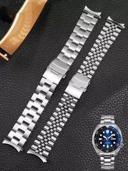 Для часов Casio Duro Mdv107-1A MDV106-1A MDV-106 Seiko ремешок из нержавеющей стали для дайвинга, металлический мужской ремешок для часов 20 мм 22 мм аксессуары 22mm