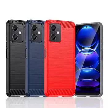 Для чехла Xiaomi Poco X5 5G чехол для Poco X5 5G бампер силиконовый карбоновый задний чехол для Poco X5 Pro M5S M5 F4 X4 GT 5G чехол For Poco X5 5G чёрный