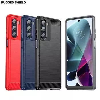 Для Чехол Motorola Moto G200 5G Чехол для Moto G200 5G Силиконовый Карбоновый Задний Чехол для Moto G200 G41 G31 G51 G71 E40 E30 Чехол For Moto G200 5G чёрный