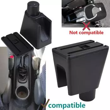 Для Chevrolet Spark Armrest Box Для Chevrolet Spark 3 III Aveo T200 Car Armrest Storage Box Подстаканник Модернизированный автомобильный аксессуар