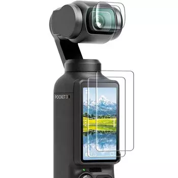 Для DJI Osmo Pocket 3, аксессуары из закаленного стекла DJI Pocket 3 OP3, твердость 9H, сенсорный, полная защита экрана