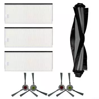 Для Ecovacs DEEBOT Buddy Pack U2 Фильтры для роботов Основная щетка + боковые щетки