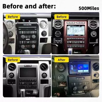 Для Ford F150 P415 Raptor 2008-2014 2 Din Android Car Radio Stereo Screen Multimedia Player Navigation GPS Autoradio Head Unit