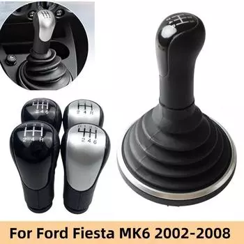 Для Ford Fiesta MK6 Connect Fusion 2002 2003 2004 2005 2006 2007 2008 автомобильный стайлинг ручка переключения передач чехол багажника воротник чехол Case Only