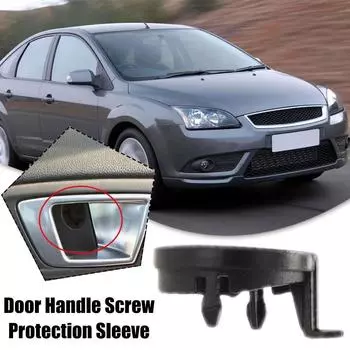 Для Ford Fiesta MK7 2012 2013 2014 2015 2016 2017 Новая крышка винта внутренней ручки передней двери чёрный