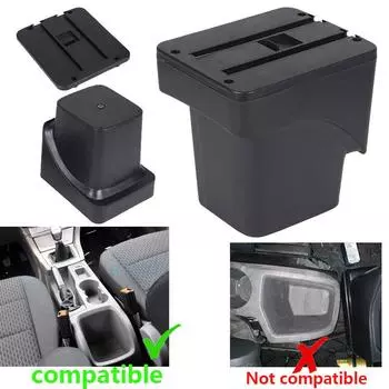Для Ford Focus 2 Armrest Box Для Ford Focus mk2 Car Armrest Car Accessories Детали интерьера Детали для модернизации Ящик для хранения