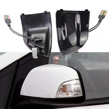 Для Ford Focus 2 MK2 2004-2008 C-MAX динамический указатель поворота светодиодный боковое крыло зеркало заднего вида последовательный индикатор мигалка лампа