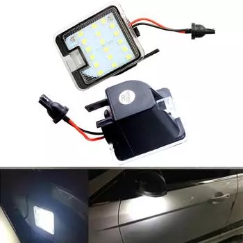 Для Ford Focus 3 Kuga 2 S-Max WA6 2 Mondeo 4 5 Gran Led Подсветка бокового зеркала Зеркало заднего вида Приветственный свет