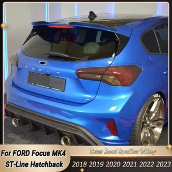 Для Ford Focus MK4 ST-Line хэтчбек 2018-2023 Maxton Style, автомобильный задний спойлер на крышу, расширенные закрылки, комплекты кузова для крыльев Gloss Black