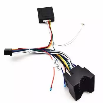 Для Ford Focus Mondeo Stereo 16-контактный адаптер питания жгута проводов Android для Android красный