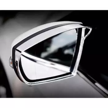 Для Ford kuga Escape 2013 2014 2015 ABS хром зеркало заднего вида козырек от дождя шестерня аксессуары для отделки бровей от дождя 2 шт.