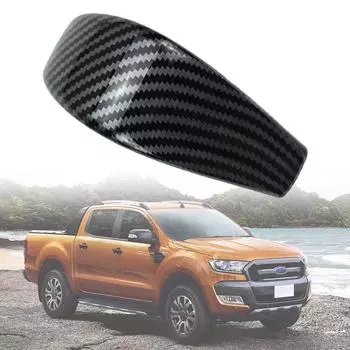 Для Ford Ranger 2015-2018 1 шт., цветная ручка переключения передач из АБС-пластика из углеродного волокна, накладка CHINA
