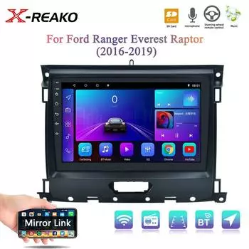 Для Ford Ranger 2016 - 2019 Android Car Radio Автомобильный мультимедийный видеоплеер GPS-навигация Carplay Сенсорный экран Авто Стерео 1+32