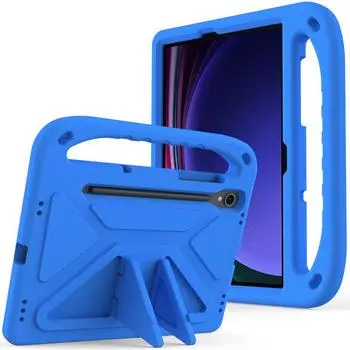 Для Galaxy Tab S9 FE S9FE S8 S7 чехол 11 дюймов милый EVA портативная противоударная подставка для планшета для Samsung Tab S8 S9FE S7 защитная крышка For Tab S9 FE 10.9 чёрный