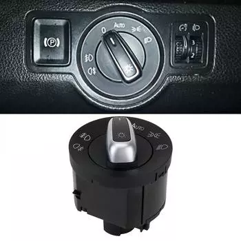 Для Golf Jetta MK5 MK6 GTI Passat B6 B7 CC Touran Tiguan переключатель фар 5ND941431B ручка противотуманной фары чёрный
