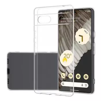 Для Google Pixel 7a Pixel7a 5G тонкий кристально чистый прозрачный мягкий чехол из ТПУ на заднюю панель Защитная крышка для камеры Pixel 7a чистый