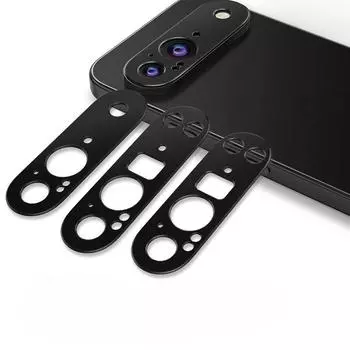 Для Google Pixel 9 Pro XL алюминиевый сплав защитные линзы камеры металлическая наклейка кольцо для GOOGLE Pixel9 9Pro защитная пленка крышка Google Pixel 9 Pro чёрный