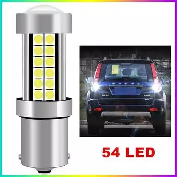 Для Great Wall Hover H5 2010-2020 2x BA15S Canbus без ошибок белый светодиодный задний фонарь заднего хода 15led