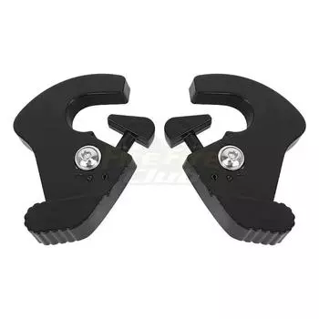 Для Harley Electra Road Street Glide Road King съемный поворотный багажник Sissy Bar док-защелка зажимы левый и правый